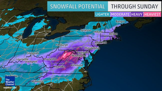 Winter Storm Jonas is coming......