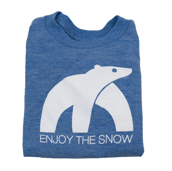 Enjoy the Snow blue T-Shirt