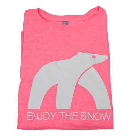 Enjoy the Snow pink T-Shirt